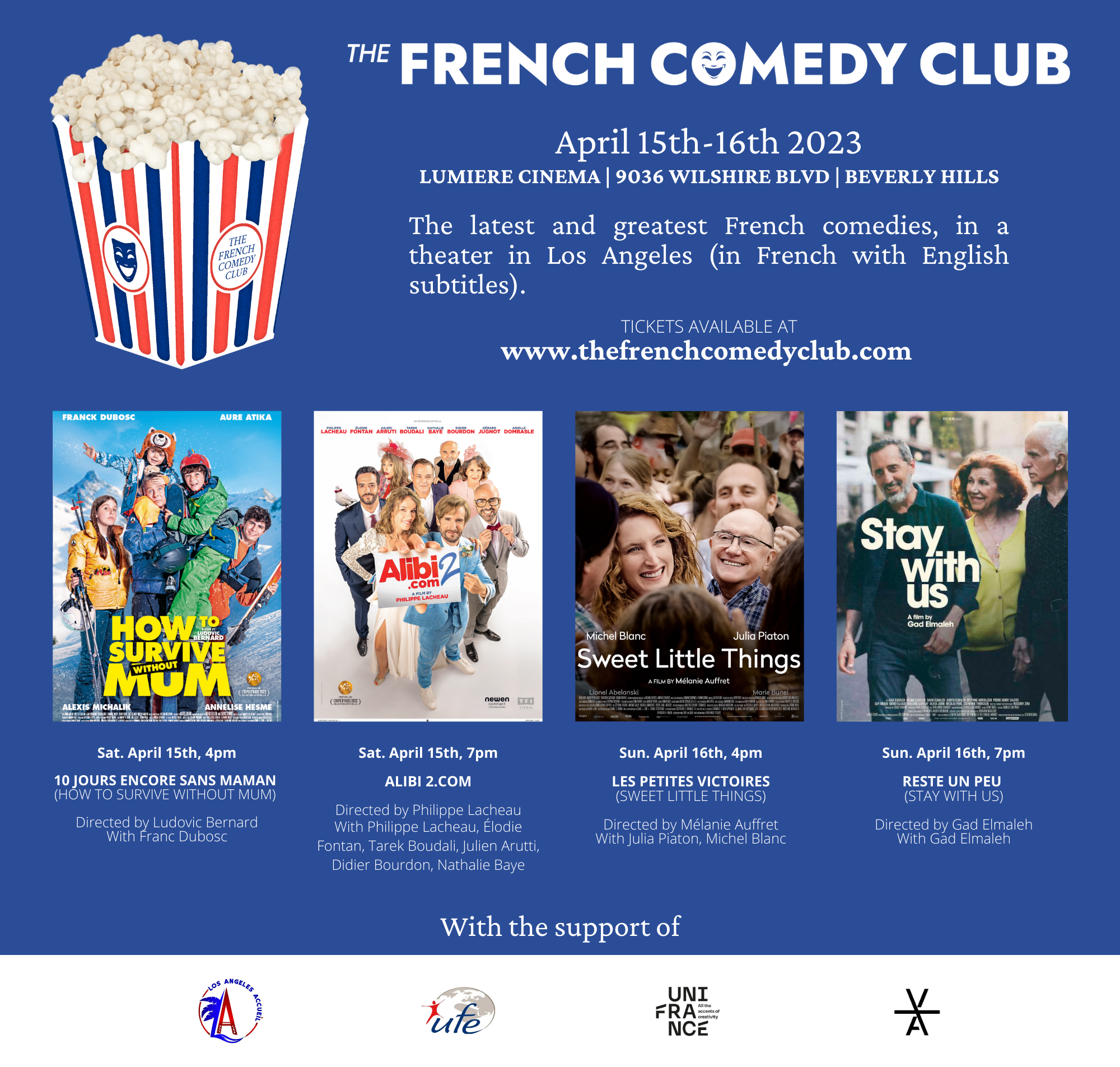 Segunda edición del French Comedy Club de Los Ángeles Segunda edición del French Comedy Club de Los Ángeles