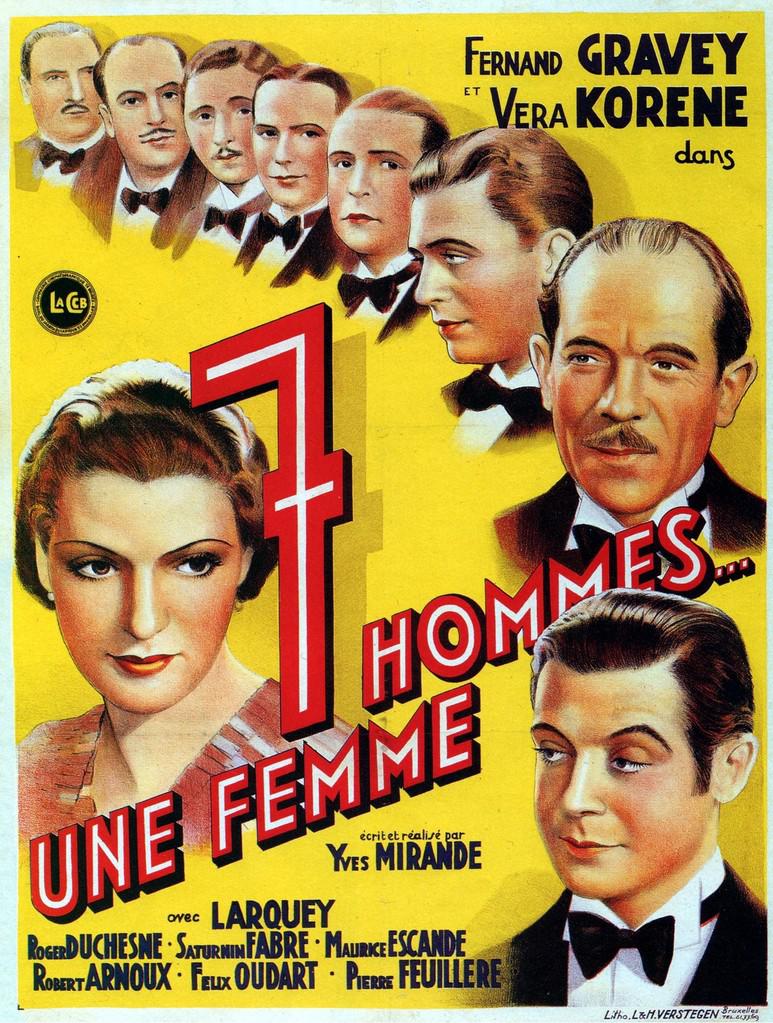 7 hommes... une femme 7 hommes... une femme