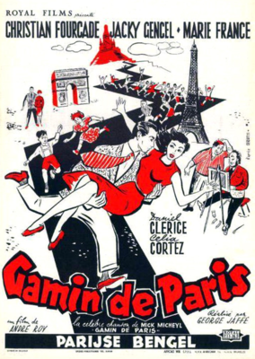 Gamin de Paris - Poster Belgique Gamin de Paris - Poster Belgique