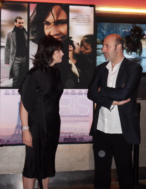 On Set con Juliette Binoche en Nueva York On Set con Juliette Binoche en Nueva York