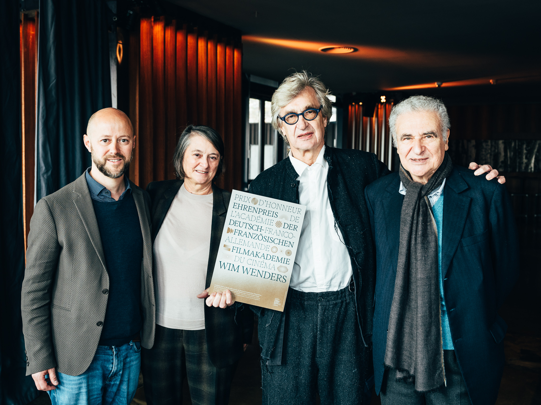 Ouverture réussie pour la 22e Semaine du film français à Berlin - Wim Wenders - © @lukasklosephoto Ouverture réussie pour la 22e Semaine du film français à Berlin - Wim Wenders - © @lukasklosephoto