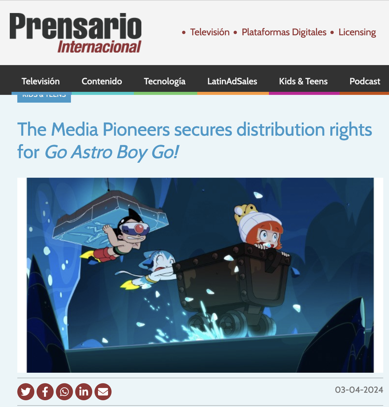 International press roundup: April 2024 International press roundup: April 2024