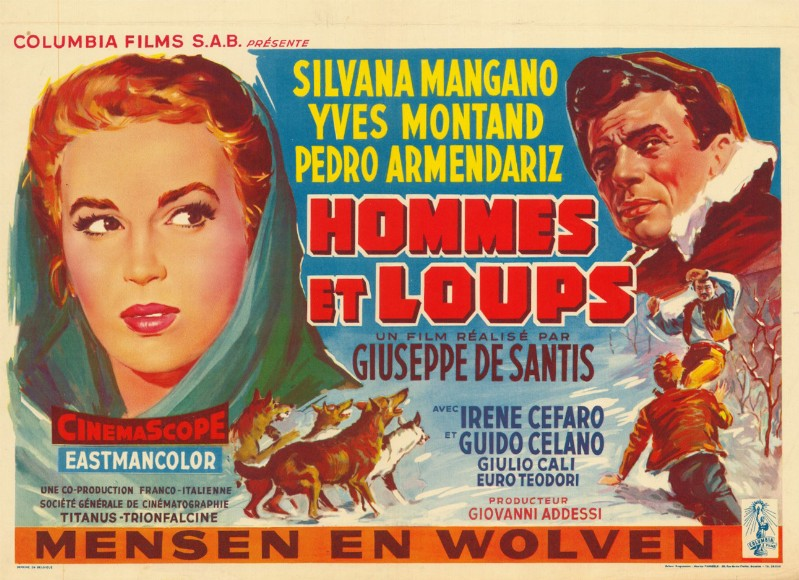 Men and Wolves de Giuseppe De Santis, Leopoldo Savona (1955) - Unifrance