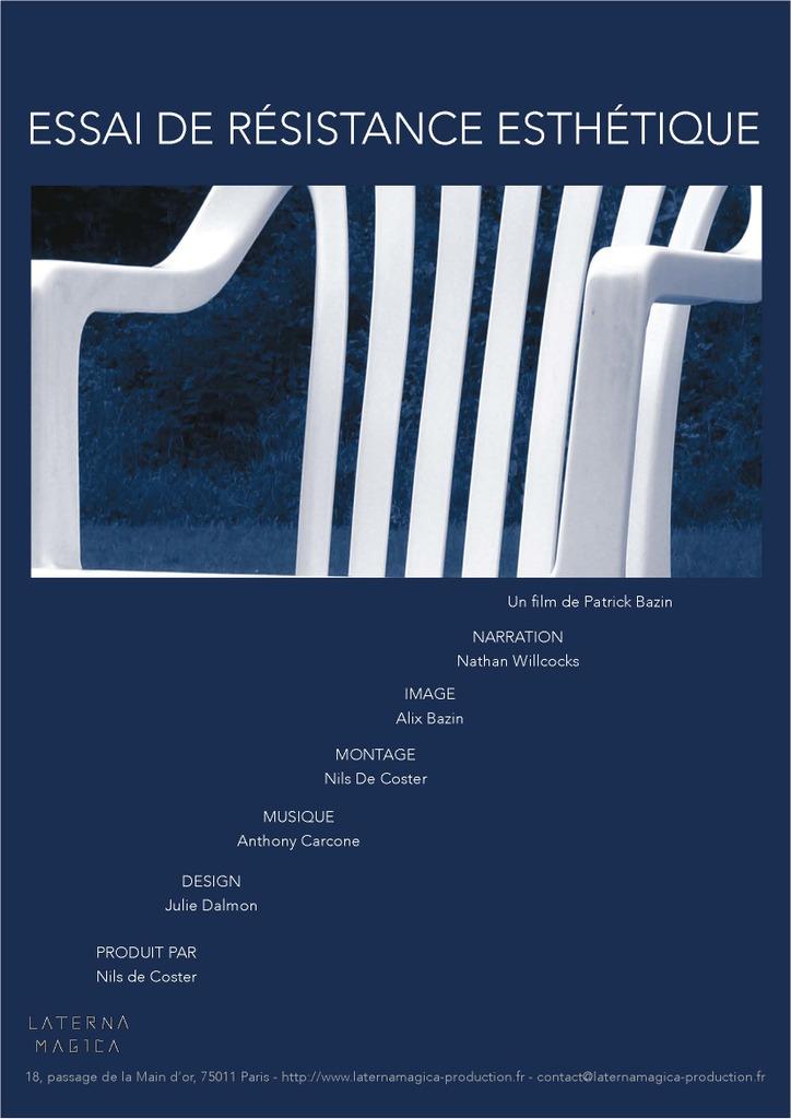 A First Attempt at Aesthetic Resistance A First Attempt at Aesthetic Resistance