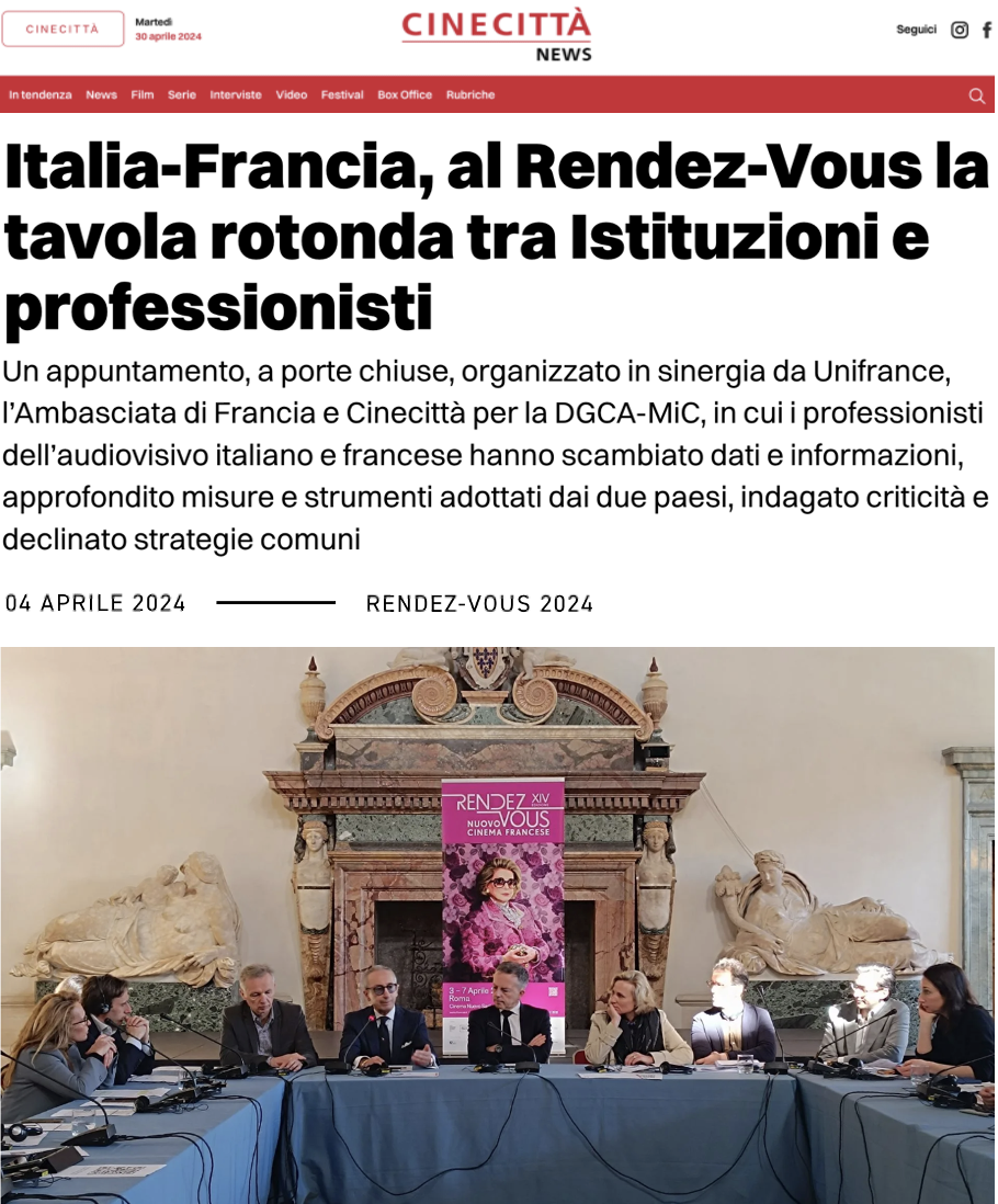 Revue de presse internationale - Avril 2024 Revue de presse internationale - Avril 2024